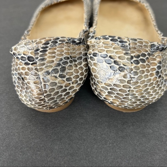 Stuart Weitzman Snakeskin Ballet Flats - Picture 5 of 9